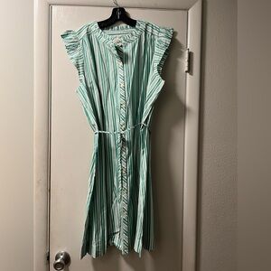 Loft Button up Dress